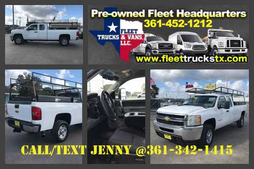 ◻ 2011 Chevrolet Silverado 2500HD Diesel Work Truck w/ Ladder Rack ◻ for sale in Corpus Christi, NM