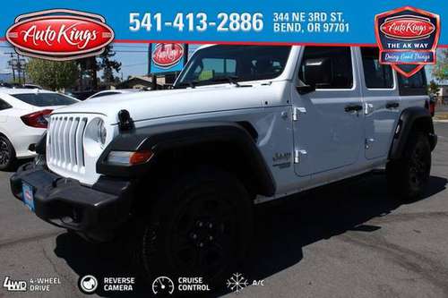 2018 Jeep Wrangler Unlimited All New Sport S Sport Utility 4D w/82K for sale in Bend, OR