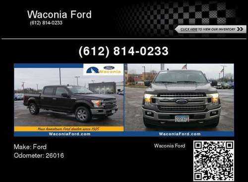 2019 Ford F-150 XLT - - by dealer - vehicle automotive for sale in Waconia, MN