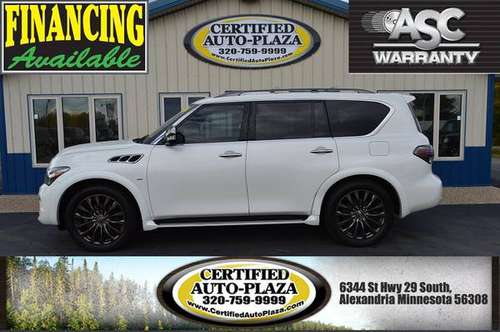 2015 Infiniti QX80 AWD - cars & trucks - by dealer - vehicle... for sale in Alexandria, ND