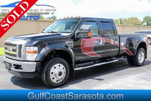 2008 Ford F-450 DRW LARIAT 4x4 TURBO DIESEL DUALLY LOW MILES LEATHER for sale in Sarasota, FL