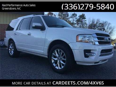 2015 FORD EXPEDITION LTD - cars & trucks - by dealer - vehicle... for sale in Greensboro, NC