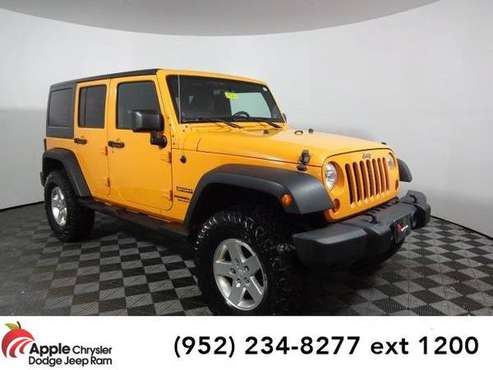 2012 Jeep Wrangler SUV Unlimited Sport (Crush Clearcoat) for sale in Shakopee, MN