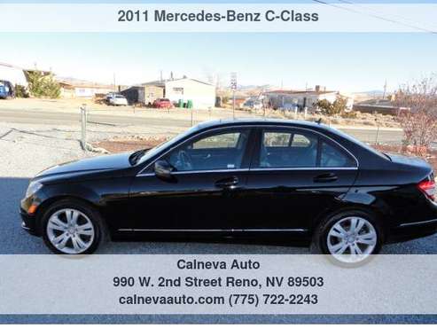 2011 Mercedes-Benz C-Class 4dr Sdn C 300 4MATIC - cars & trucks - by... for sale in Reno, NV