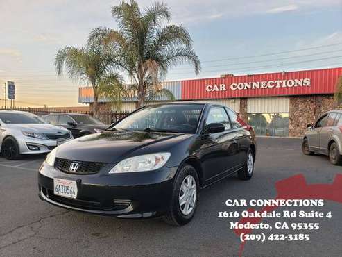 2005 Honda Civic Value Coupe 2D - cars & trucks - by dealer -... for sale in Modesto, CA