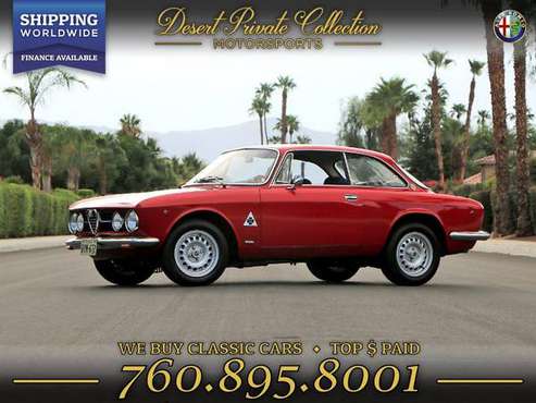 1969 Alfa Romeo GTV Coupe 1750 injection Coupe that performs beyond... for sale in Palm Desert, NY