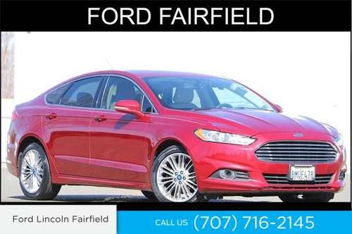 2015 Ford Fusion SE - - by dealer - vehicle automotive for sale in Fairfield, CA