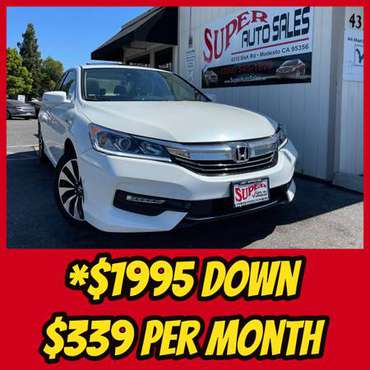1995 Down & 339 Per Month this 2017 Honda Accord Hybrid Gas for sale in Modesto, CA