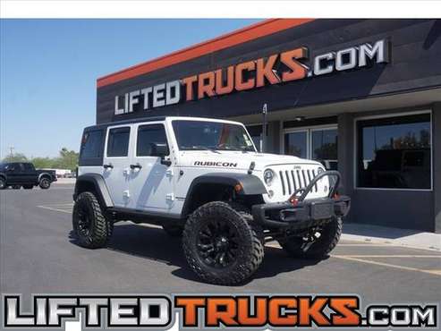 2016 Jeep Wrangler Unlimited 4WD 4DR RUBICON HARD ROCK - Lifted for sale in Phoenix, AZ