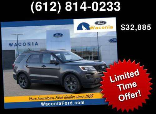 2018 Ford Explorer Sport - cars & trucks - by dealer - vehicle... for sale in Waconia, MN