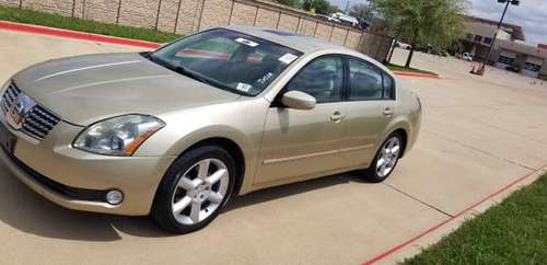Nissan Maxima 3 5 v6 auto loaded panoramic - - by for sale in Dallas, TX