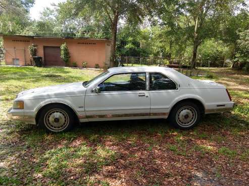1987 Lincoln Mark 7 - cars & trucks - by owner - vehicle automotive... for sale in Apopka, FL