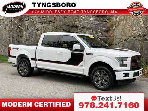 2017 Ford F-150 Lariat - cars & trucks - by dealer - vehicle... for sale in Tyngsboro, MA