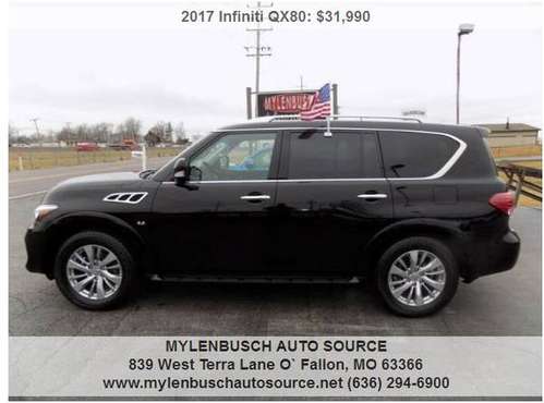 2017 INFINITI QX80 AWD - - by dealer - vehicle for sale in O Fallon, MO