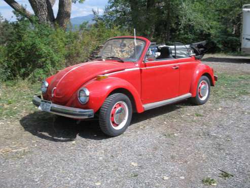 1976 VW Super Beetle Convertible for sale in MONTROSE, CO