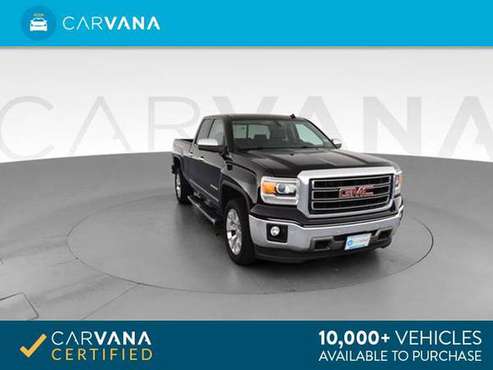2014 GMC Sierra 1500 Double Cab SLT Pickup 4D 6 1/2 ft pickup Black - for sale in Chattanooga, TN