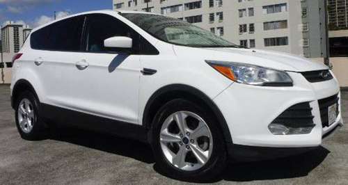 2015 *Ford* *Escape* *FWD 4dr SE* WHITE for sale in Honolulu, HI