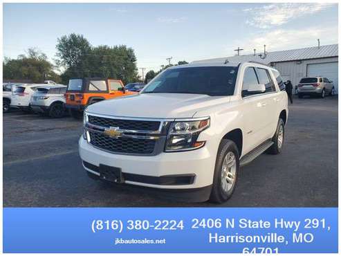 2015 Chevrolet Tahoe 4WD LT Sport Utility 4D Trades Welcome Financing for sale in Harrisonville, MO
