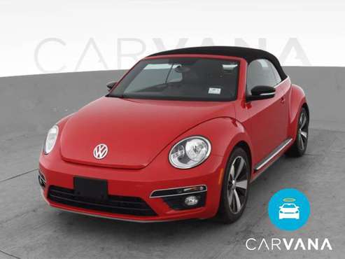 2013 VW Volkswagen Beetle Turbo Convertible 2D Convertible Red - -... for sale in Columbus, GA