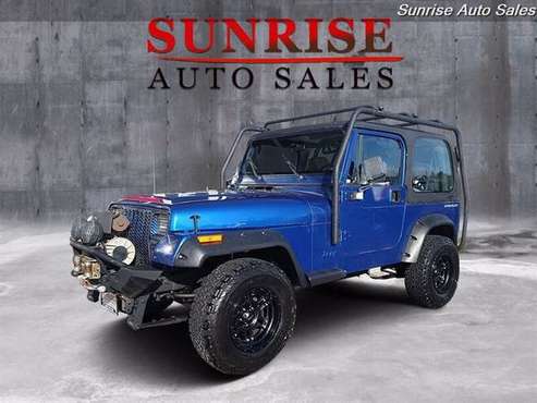 1994 Jeep Wrangler 4x4 4WD S 2dr S SUV - cars & trucks - by dealer -... for sale in Milwaukie, OR