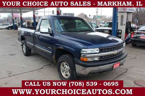 2000*CHEVROLET/CHEVY*SILVERADO 1500*4WD 1OWNER KEYLES GOOD TIRE 155752 for sale in MARKHAM, IL