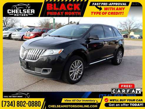 $318/mo - 2015 Lincoln *MKX* *Base* *AWD* - Easy Financing! - cars &... for sale in Chelsea, MI