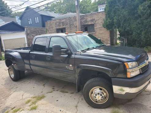 04 Chevy Silverado LT 3500 4x4 - cars & trucks - by owner - vehicle... for sale in Lake Mills, WI