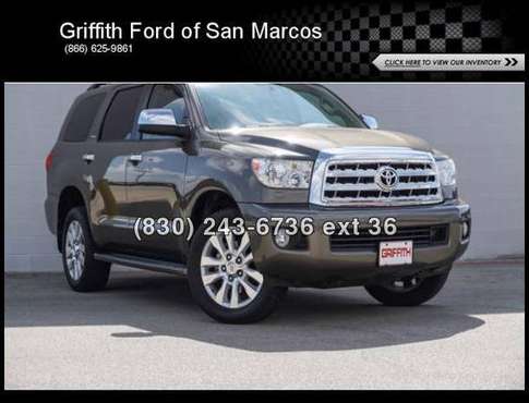 2017 Toyota Sequoia Platinum - cars & trucks - by dealer - vehicle... for sale in San Marcos, TX