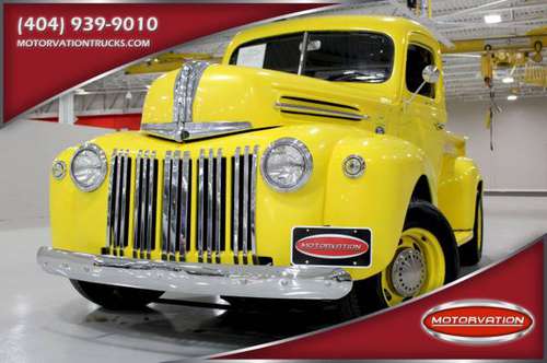 1946 *Ford* *F100* *Classic Truck!* Yellow - cars & trucks - by... for sale in Jonesboro, GA