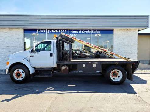 2006 FORD F650 FLAT BED GIN POLES - - by dealer for sale in Billings, MT
