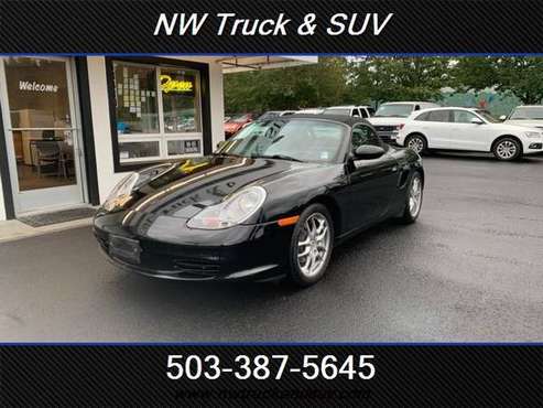 2003 PORSCHE BOXSTER 2DR CABRIOLET 2.7L 5SPD CONVERTIBLE 6 CYL for sale in Milwaukee, OR
