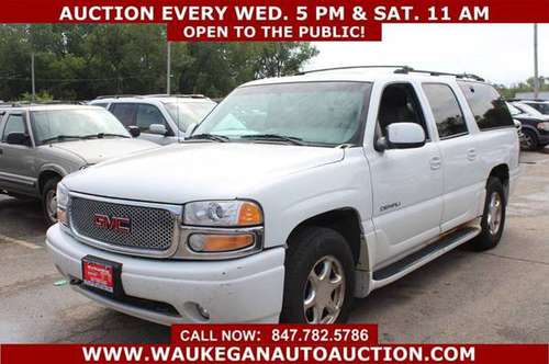 2001 *GMC**YUKON* XL DENALI AWD 6.0L V8 1OWNER LEATHER 3ROW TOW 314963 for sale in WAUKEGAN, IL