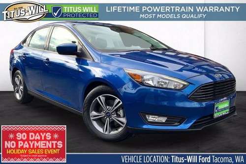2018 Ford Focus SE Sedan - cars & trucks - by dealer - vehicle... for sale in Tacoma, WA