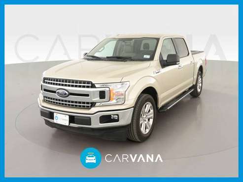 2018 Ford F150 SuperCrew Cab XLT Pickup 4D 5 1/2 ft pickup Beige for sale in Terre Haute, IN