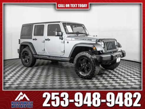 2016 Jeep Wrangler Unlimited Sport 4x4 - - by dealer for sale in PUYALLUP, WA