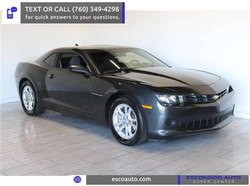 2015 Chevrolet Camaro Chevy LS Coupe - cars & trucks - by dealer -... for sale in Escondido, CA