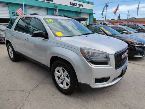 ONLY ( 2, 995 DOWN) 2015 GMC ACADIA SLE2 - - by dealer for sale in Hollywood, FL