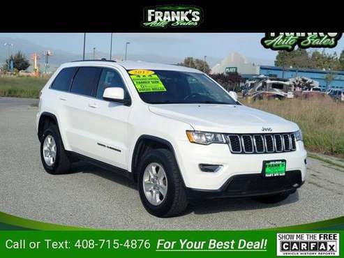 2017 Jeep Grand Cherokee Laredo suv Bright White Clearcoat - cars & for sale in Salinas, CA