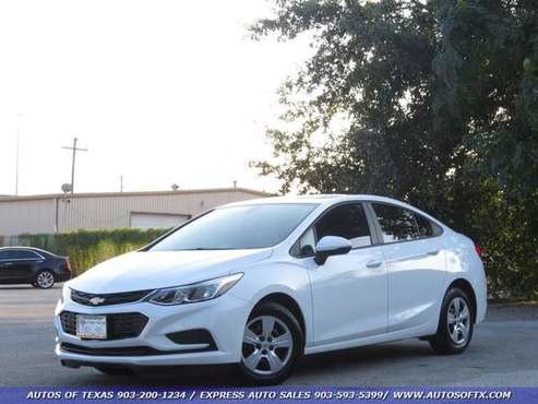 *2018 CHEVROLET CRUZE LT* 1 OWNER/18K MILES/REAR CAMERA/MUCH MORE!! for sale in Tyler, TX