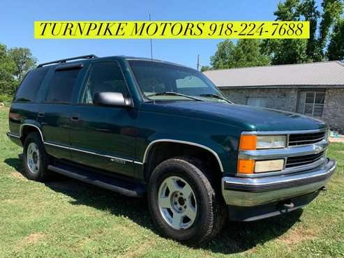 1997 4x4 Cevy Tahoe - cars & trucks - by dealer - vehicle automotive... for sale in Sapulpa, OK