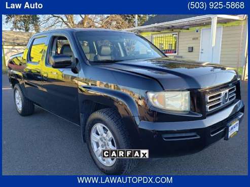 2007 Honda Ridgeline 4WD Crew Cab RTS +Law Auto - cars & trucks - by... for sale in Portland, OR