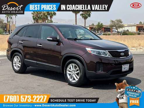 2015 KIA Sorento 76,000 miles LX SUV BIG ON STYLE - not budget! -... for sale in Palm Desert , CA