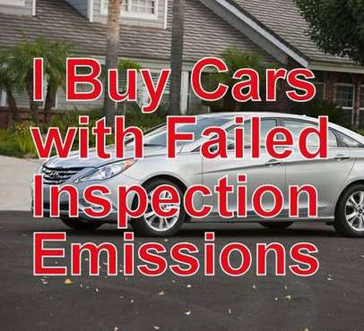 I Buy Cars with Failed inspection or Emission - - by for sale in Fairfax, District Of Columbia