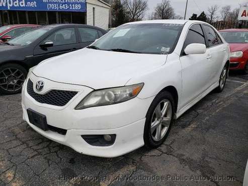 2010 *Toyota* *Camry* White - cars & trucks - by dealer - vehicle... for sale in Woodbridge, District Of Columbia