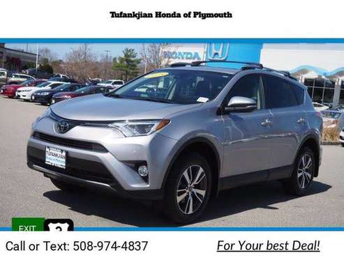 2018 Toyota RAV4 XLE suv Silver - - by dealer for sale in Plymouth, MA