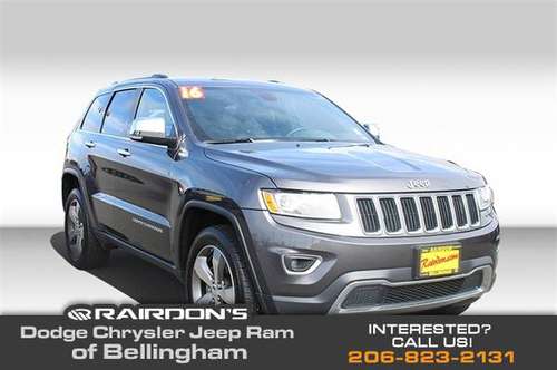 2016 Jeep Grand Cherokee Limited for sale in Bellingham, WA