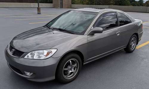 2004 Honda Civic EX Coupe, 5 speed manual transmission for sale in Stoneham, MA