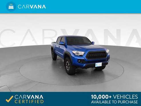2017 Toyota Tacoma Double Cab TRD Off-Road Pickup 4D 5 ft pickup Blue for sale in Atlanta, FL