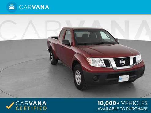 2013 Nissan Frontier King Cab S Pickup 2D 6 ft pickup Red - FINANCE for sale in Round Rock, TX