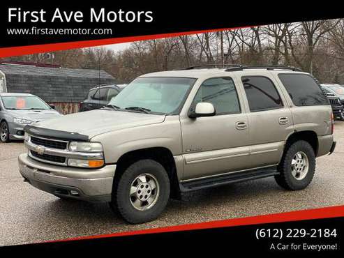 2001 Chevrolet Chevy Tahoe LT 4WD 4dr SUV - Trade Ins Welcomed! We... for sale in Shakopee, MN